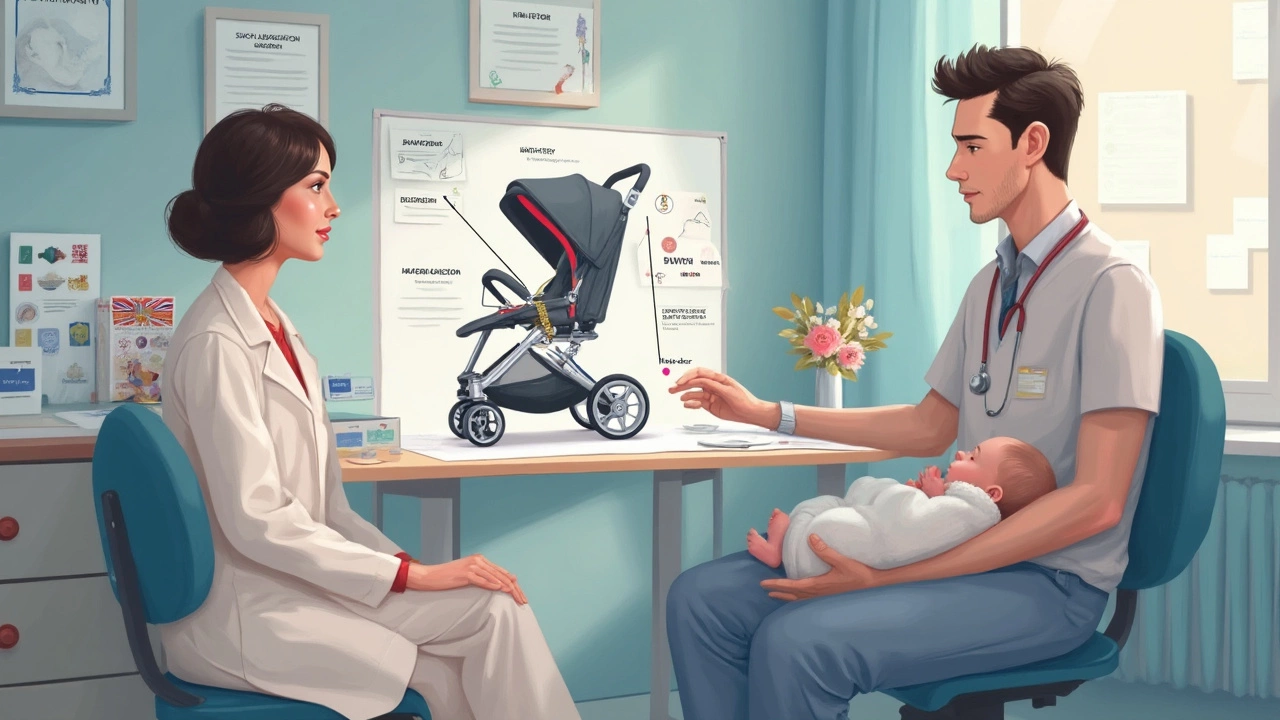 How Newborns React To Rough Rides