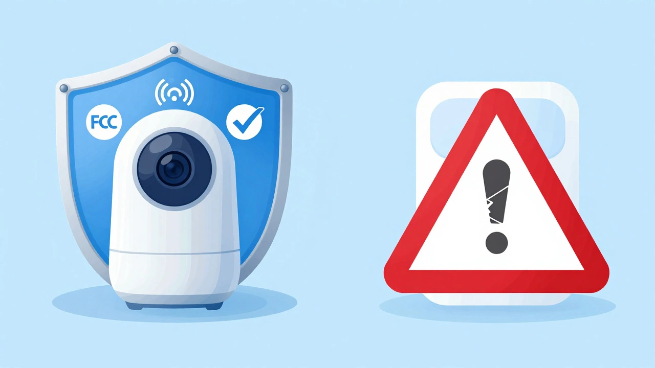 Illustration comparing regulated consumer monitors with unapproved wearable sensors.